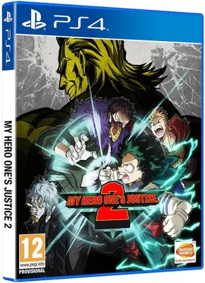 Produktbild von BANDAI NAMCO Entertainment My Hero One’s Justice 2, PlayStation 4, Multiplayer-Modus, T (Jugendliche), Physische Medien