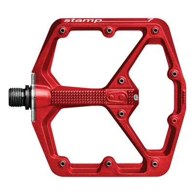 Produktbild von Crankbrothers Stamp 7 Large, Downhill-Fahrrad (DH), Mountain bicycle (MTB), Aluminium, Rot, Plattformpedale, 375 g, 1 Stück(e)