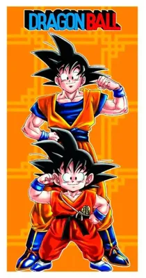 Obrázok produktu pre Dragon Ball plážová osuška detská osuška 70x140cm Son Goku