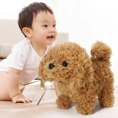 Obrázok produktu pre Deti elektrické Plush hračky roztomilé simulačné šteňa hračky
