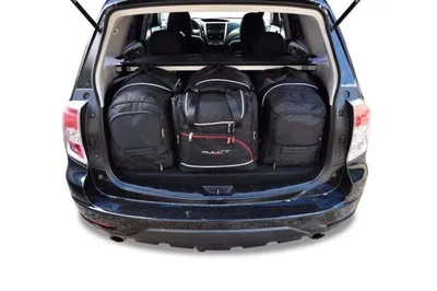 Obrázek produktu pro J&J Automotive | Sada 4ks cestovních tašek AERO pro SUBARU FORESTER 2008-2013