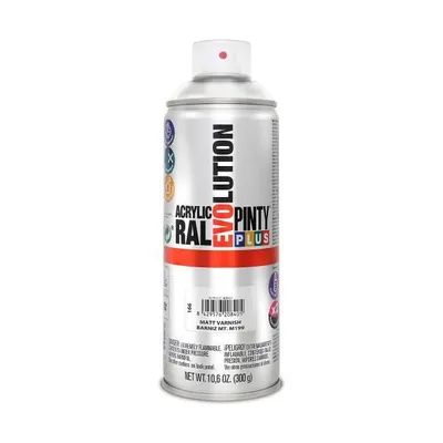 Image de Laque en spray Pintyplus Evolution M199 300 ml Matant Incolore
