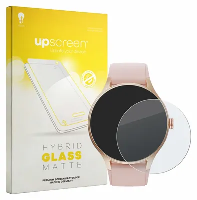 Produktbild von upscreen Entspiegelungs Schutzglas für Woneligo Smartwatch 1.57" Schutzfolie Panzer Folie Glas Display Schutz matt
