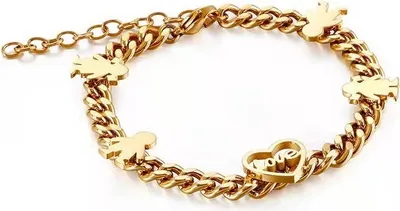Produktbild von LO-15155 Golden Damenarmband – Eleganz für jeden Anlass KP15155