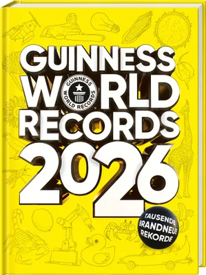 Produktbild von Ravensburger GUINNESS WORLD RECORDS 2026: Das beliebte Rekorde-Buch für Kinder und Erwachsene, Kinderbuch ab 8 Jahre und tolle Gesche