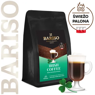 Zdjęcie produktu dla Kawa mielona BARISO IRISH COFFEE 200g