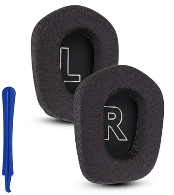 Zdjęcie produktu dla Nauszniki Gąbki Pady do Logitech G335 G733 Czarny