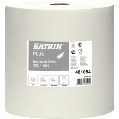 Produktbild von Putzpapier weiss 4-lagig 38x36cm 1000 Blatt