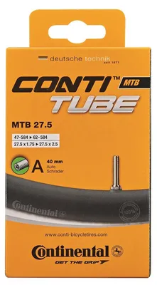 Produktbild von Continental 0505 Fahrradschlauch 27,5 x 1,75 - 2,5 (47/62-584) - Autoventil