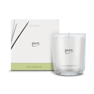 Produktbild von ipuro bergamote, Zylinder, Weiß, Rose, 50 h, 1 Stück(e)