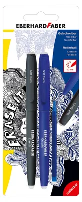 Obrázok produktu pre EBERHARD FABER 582103 EBERHARD FABER gélové pero Erase it! akčná sada
