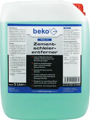 Produktbild von beko TecLine Zementschleierentferner-5 l