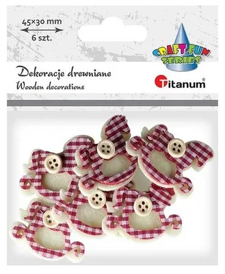 Immagine prodotto di Cavalli a dondolo in feltro 3D 6 pezzi