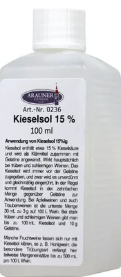 Produktbild von Kitzinger Kieselsol 15% (100ml Packung)