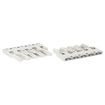 Obrázok produktu pre Zásuvka WAGO; 5-pólová; kód A; biela 770-225