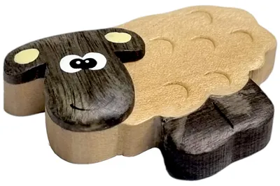 Zdjęcie produktu dla 2Kids Toys Duży drewniany magnes z owcą