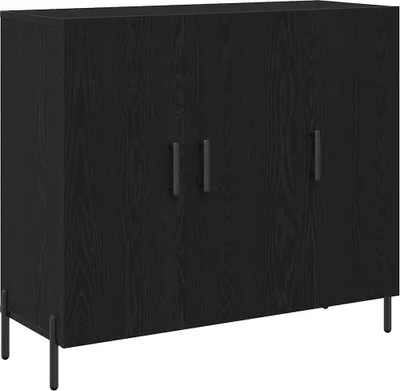 Obrázek produktu pro Servírovací skříň Černý dub 90 x 34 x 80 cm kompozitní dřevo