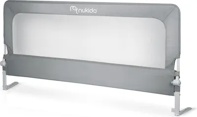 Obrázek produktu pro Nukido NK-228 Ochranná zábrana k posteli 180 cm, šedá