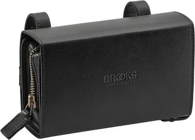 Immagine prodotto di Borsa da sella in pelle D-Shape - nero