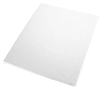 Produktbild von Spannbettlaken aus Baumwolle, 160 x 200 cm, weiß