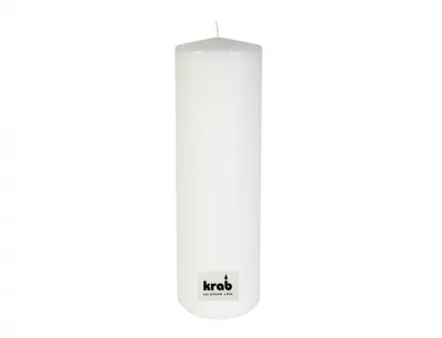 Obrázok produktu pre Nohel Záhradná sviečka Cylindre lisovaný vosk biela d10x35cm