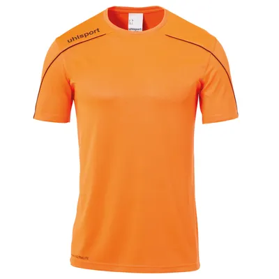 Produktbild von Uhlsport Fußball Stream 22 Trikot Herren Kurzarmshirt orange schwarz Gr M