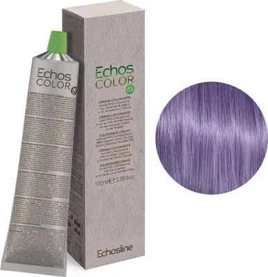 Produktbild von ECHOSLINE | Haarfarbe Wisteria - 100 ml - Intensiv, Glanz, Ohne Ammoniak - Für graue Haare