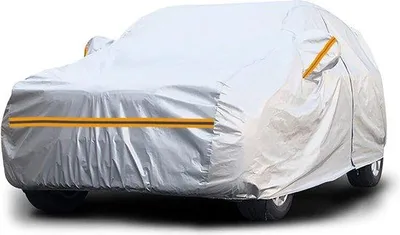 Produktbild von Autoabteilungstisch, 6 Schichten, wasserdicht, wasserdicht, vollständige Garage, staubdicht, für Geländefahrzeuge, 510 x 193 x 150 cm