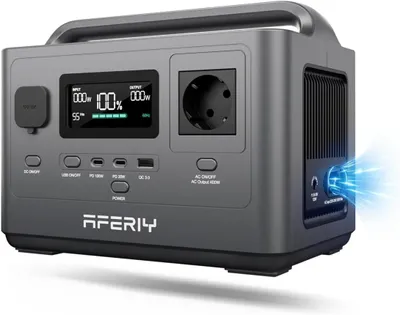 Obrázok produktu pre AFERIY P040 Powerstation 400W | 256Wh LiFePO4 Nabíjacia Stanica Mini UPS