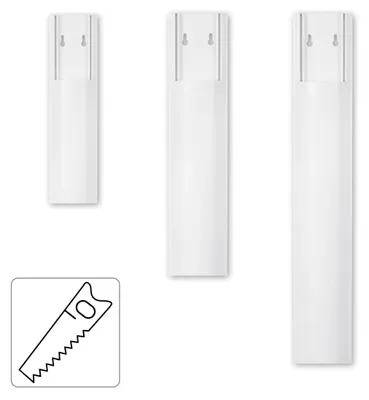 Produktbild von Hama 00220984, Kabelkanal, Universal, Polyvinylchlorid (PVC), Weiß