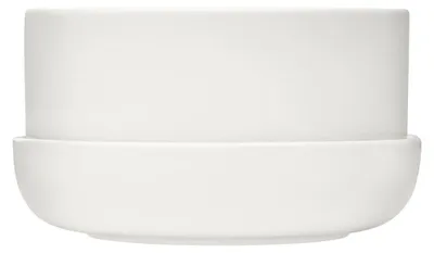 Obrázok produktu pre iittala – kvetináč Nappula s podšálkou, biely