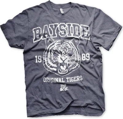 Produktbild von Bayside 1989 Original Tigers T-Shirt - Small - Navy-Heather