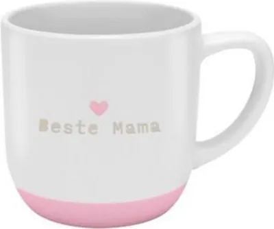 Produktbild von GRUSS & CO Tasse rund graviert, Motiv "Beste Mama"