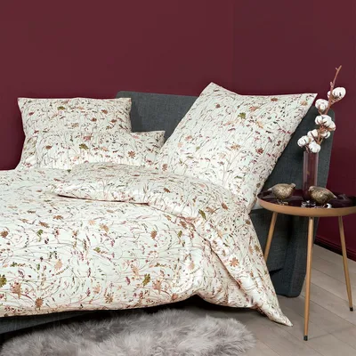 Produktbild von Janine Mako-Satin Bettwäsche Milano 45029-07 natur 155x220 cm + 80x80 cm