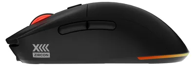 Zdjęcie produktu dla GENESIS Zircon XIII, Oburęczny, Optyczny, RF Wireless + USB Type-C, 26000 DPI, Czarny