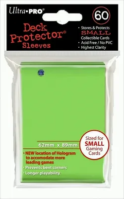 Produktbild von Ultra Pro - Lime green Protector small (60)