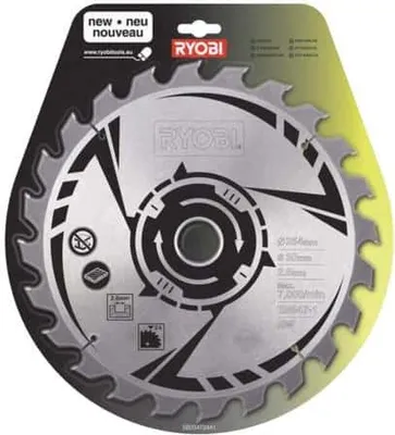 Produktbild von HM-Kreissägeblatt SB254T24A1, Ø 254mm, 24Z (Bohrung 30mm, für Tischkreissägen)
