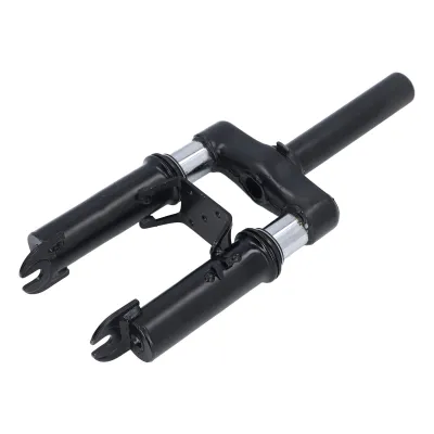 Imagen del producto de Horquilla delantera de acero de 14 pulgadas que reduce las vibraciones y proporciona una conducción cómoda en el scooter eléctrico