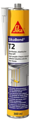 Obrázok produktu pre 20x SikaBond-T2 schwarz 600ml Bau- und Konstruktionsklebstoff