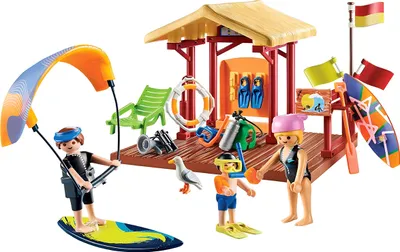 Produktbild von PLAYMOBIL Wassersport-Schule, 70090