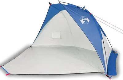 Produktbild von vidaXL Strandzelt Azurblau 268x223x125 cm 185T Polyester