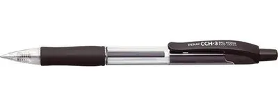 Obrázok produktu pre Guľôčkové pero, 0,7 mm, stláčací mechanizmus, PENAC "CCH3", čierne