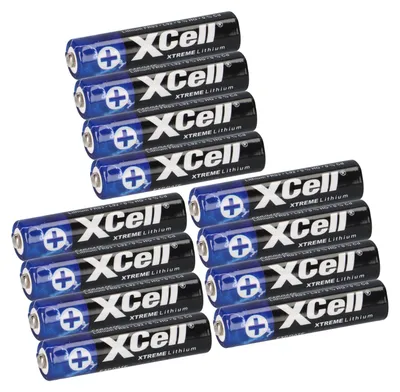 Produktbild von 12x XTREME Lithium Batterie AAA Micro FR03 L92 XCell 3x 4er Blister