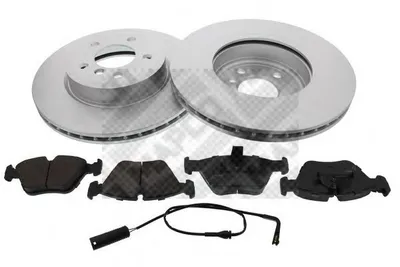 Produktbild von MAPCO Bremsenset Vorne Bremsscheiben Beläge Satz für BMW X3 (E83) 325mm