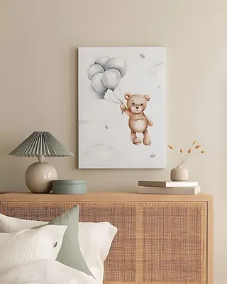 Image de Wallity, Artcanvas54, toile, multicolore, 100 % TOILE, 40 x 60 cm