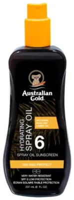 Obrázok produktu pre Austrálsky zlatý sprej SPF Olej v spreji na vonkajšie použitie SPF6