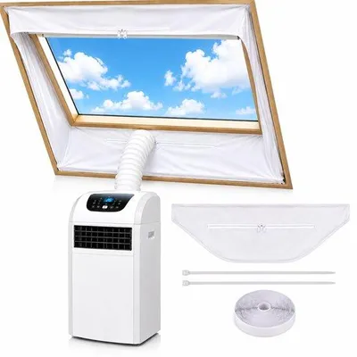 Zdjęcie produktu dla Klimatyzacja uszczelniająca okna 2 x 190 cm dla mobilnych