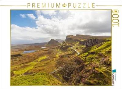 Produktbild von CALVENDO Puzzle Schottische Landschaft | 1000 Teile Lege-Größe 64x48cm Foto-Puzzle für glückliche Stunden
