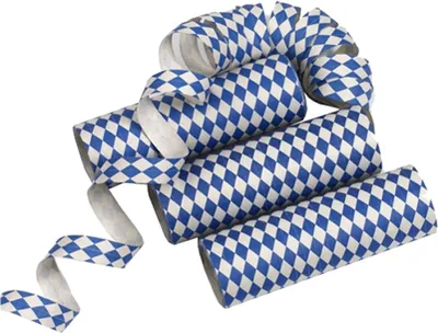 Immagine prodotto di PAPSTAR 18778 PAPSTAR Luftschlangen "Bayrisch Blau", blau/weiß