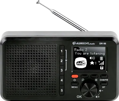 Produktbild von Albrecht DR 86 tragbares Digitalradio
